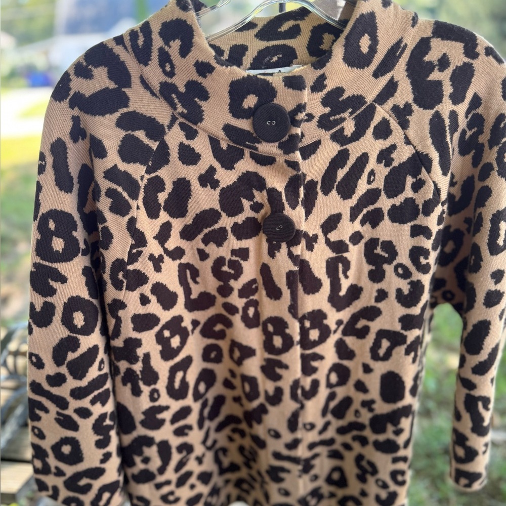 Isola Chocolate and Beige Knit‎ Sweater